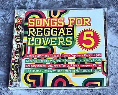 Songs For Reggae Lovers Vol. 5 (2-CD) Gyptian/maxi Priest/i-wayne/shaggy/J-BOOG • $10.45