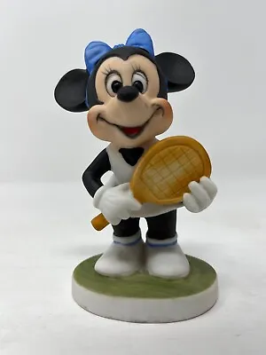 Vintage Walt Disney Productions Tennis Star Minnie Mouse Porcelain Figurine 4  • $21.99