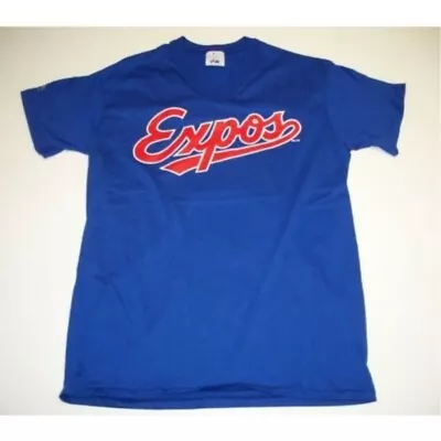 Majestic #5620 Montreal Expos Royal Blue Jersey Adult • $6.95