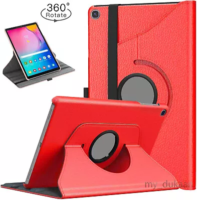 360° Rotation Leather Case Cover For Samsung Galaxy Tab A 10.1  SM-T510 /T515 • £5.98