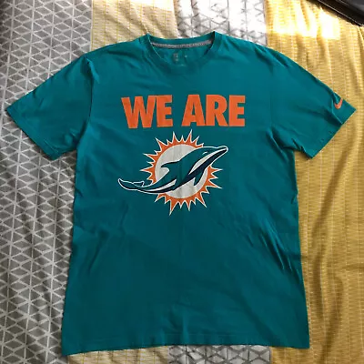 Nike - We Are Miami Dolphins T-Shirt - Size Medium • £9.90