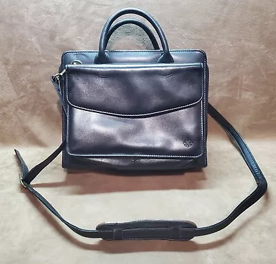 Franklin Covey Leather Planner Zipper Tote Bag Crossbody Strap Organizer • $49.95