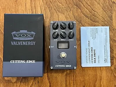 Vox VE-CE Valvenergy Cutting Edge Distortion Pedal • $80