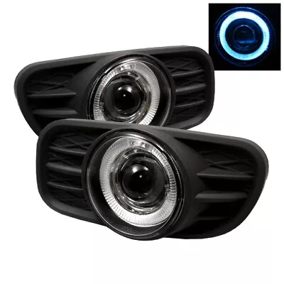 $68.60 • Buy Fit Jeep 99-04 Grand Cherokee Halo Projector Fog Lights W/ Bulbs+Switch+Wire Set