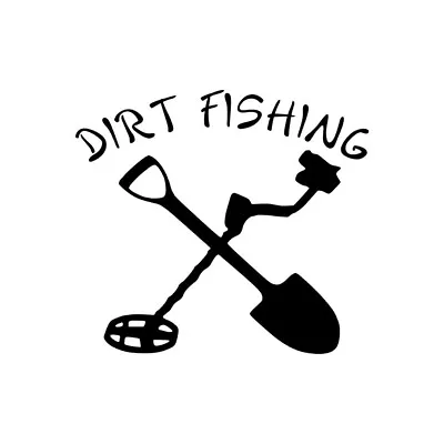 Metal Detecting Detector 8  Vinyl Decal Sticker Graphic Digger Treasure Hunter • $8.99