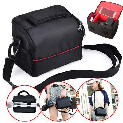For DSLR SLR Digital Camera Bag Handbag Shoulder Case Lens Carry Bag Waterproof • £8.99
