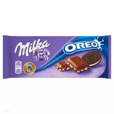 8x MONDELEZ MILKA CZEKOLADA OREO COOKIES 100G X8 Pcs  • £17.95