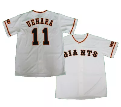 Throwback Koji Uehara #11 Tokyo Baseball Jersey White All Sewn Custom Name S-4XL • $33.99