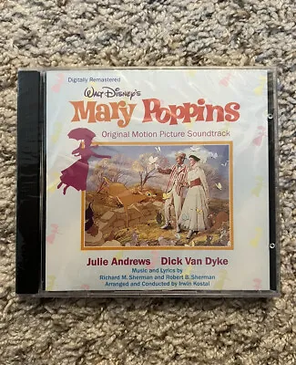 Mary Poppins Factory Sealed CD Original Motion Picture Soundtrack  Walt Disney • $19.99
