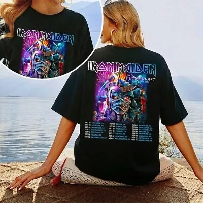 2024 Tour T-Shirt Maiden Iron Past Unisex S-3xl World Future Band Fan Metallica • $19.99