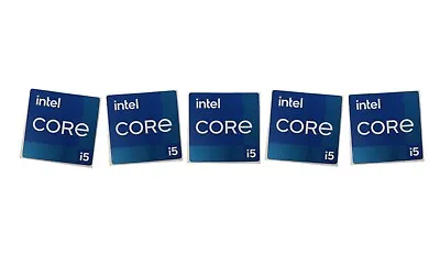 5 PCS CORE I5 11th GEN Skylake Sticker Logo Decal 18mm X 18mm Generation • $5.70