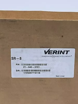 Verint Sr-8  Part # 21-640-3701 • $39