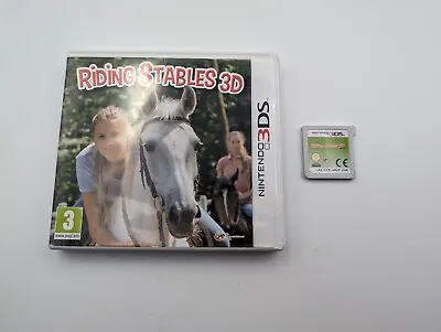 Riding Stables 3D - Nintendo 3DS Game - 2DS XL - Free Fast P&P! • £9.89
