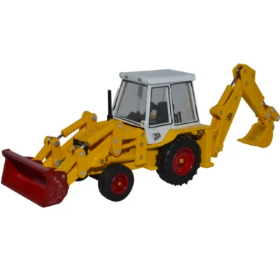 £25.50 • Buy Oxford Diecast 76JCX003 JCB Backhoe Loader 1980s - 1:76 Scale Model