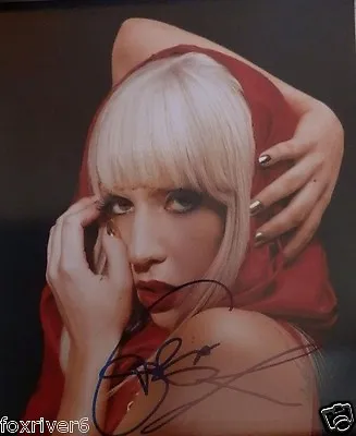 LADY GAGA Autographed Photograph - Pop Musician / Singer / Vocalist - Preprint • £5