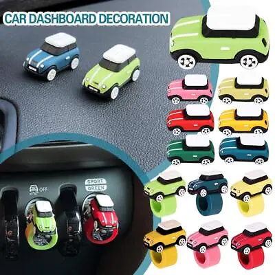 Car Model Dashboard Ornaments Decoration Mini Silicone Car Toy For BMW MINI • £4.02