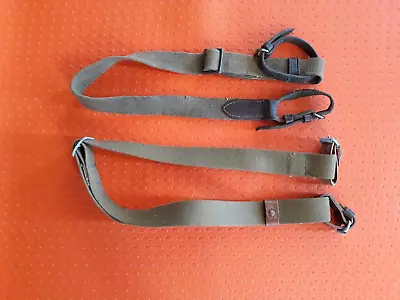 MINT WW2 WWII Russian Mosin Nagant Rifle Slings Lot Of 2 • $42