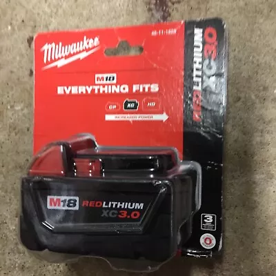 Milwaukee M18 Red Lithium XC3.0 Battery 48-11-1828 • $44.95