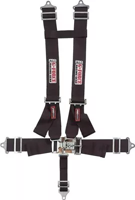 G FORCE 6030BK 5 Point Harness Latch And Link SFI 16.1 H Type Harness Black • $145.04