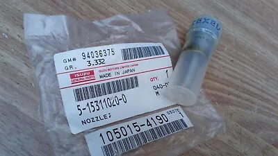 Fuel Nozzle Injector Fits Isuzu 4BD1 6BD1 DLLA154S334N419 5153110200 Genuine • $34