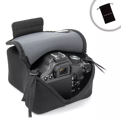 Protective DSLR Camera Case / Sleeve / Holster – Works With Canon EOS Rebel T5i • $14.99