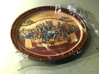 Miller High Life  Birth Of A Nation  Metal Beer Tray- Milwaukee Wis • $8