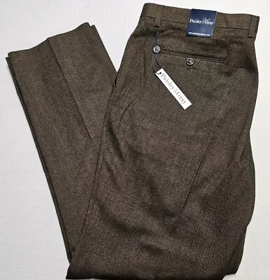 Paisley & Gray Men's Brown Dress Pant 40x32 • $23.99