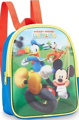 Mickey Mouse Clubhouse Disney Toddler Preschool Backpack Book Bag W/Tags New • $12.99