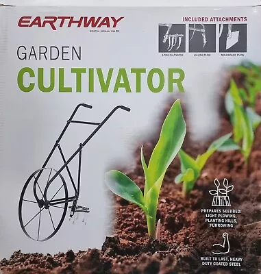 Earthway Cultivator 24  Wheel 3 Position Adjustable Cultivator Comfort Handle  • £49.99