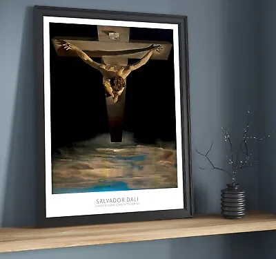 Salvador Dali - Christ Of Saint John Art - Six Prints Or Three Framed Options • £4.85