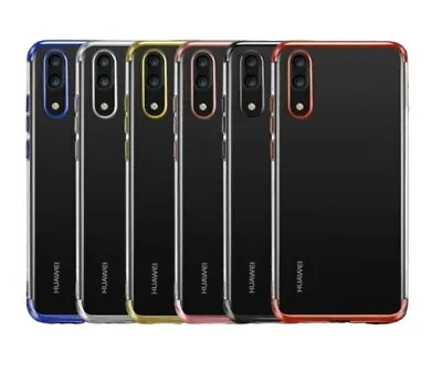 £2.89 • Buy CLEAR Case For Huawei P20 P30 Pro Lite Mate Smart Cover Shockproof Silicone Gel