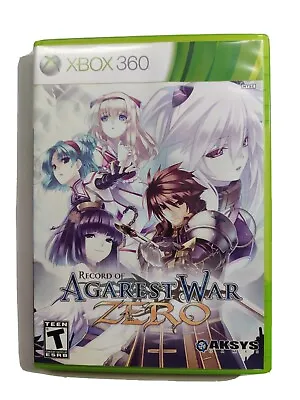 $14.99 • Buy Record Of Agarest War  Zero Xbox 360 Free Shipping