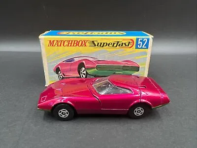 Matchbox Superfast No. 52 Dodge Charger. VN Mint In Near Mint Box • £42