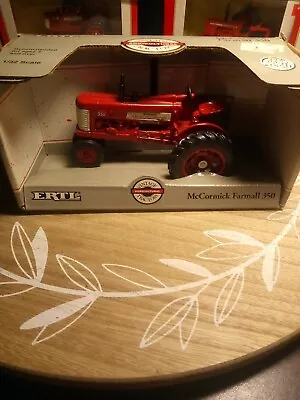 ERTL Vintage Agricultural Tractors McCormick Farmall 350 Red 1:32 Diecast 1992 • $50