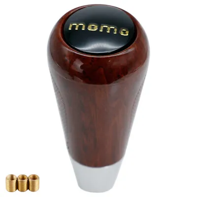 MOMO Universal Wooden Look Racing Manual Gear Shift Knob Shifter Lever Head • $18