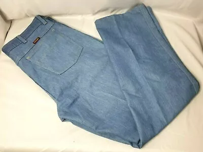 Vintage Wrangler Hero Jeans 38 X 32 Men's Stretch Flex Waist Straight Leg USA • $24.99