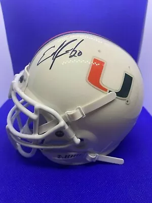 Lot Of 10 Miami Hurricane Autographed Mini Helmets Ed Reed Jim Kelly And More • $500