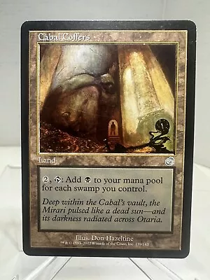 MTG Cabal Coffers 139/143 Torment Swamp Land • $19.98