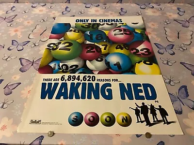 Framed Movie Advert 12x9 Waking Ned : Ian Bannen. David Kelly • £24.99