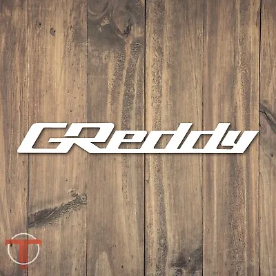 GReddy Exhaust Automotive Motorcycle Vinyl Sticker Decal • $4.99