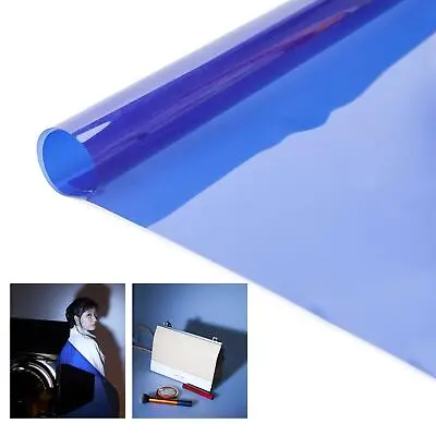 Full Sheet 50x40cm CTB Blue Lighting Gel Filter Transparent Color Correction DJ • £10.99