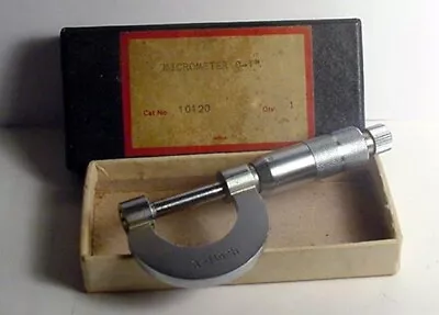 Micrometer 0-1  # 10120. Metal. SOLD AS PICTURED. Tools • $14