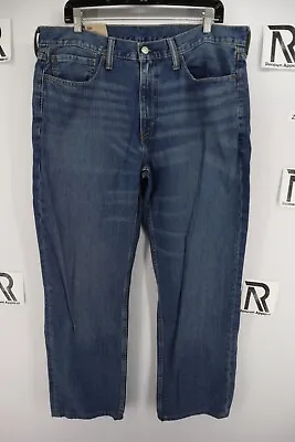 NWT Men's Levis 514 Straight Leg Slim Fit Blue Denim Jeans Size 36 X 30L • $28.02