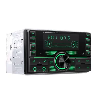 Car Radio Double Din Car Stereo MP3 Player FM Hands-free 2USB AUX Bluetooth • $53.90