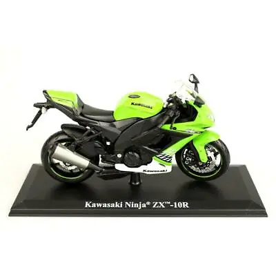 Maisto Kawasaki Ninja ZX-10R Motorcycle 1:12 Scale Model #32709 • £17.99