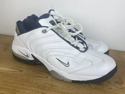 VTG Nike Golf Air 2001 Leather Athletic Golf Shoes Sneakers 183907-141 9 • $27.99