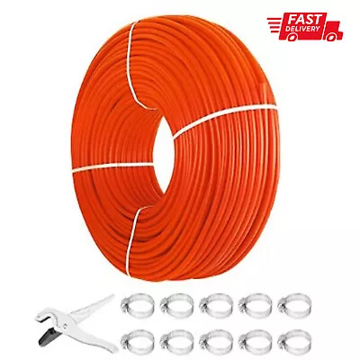 1/2  X 1000ft Pex Tubing Pex Pipe Oxygen Barrier O2 EVOH Red Radiant Floor Heat • $199.95