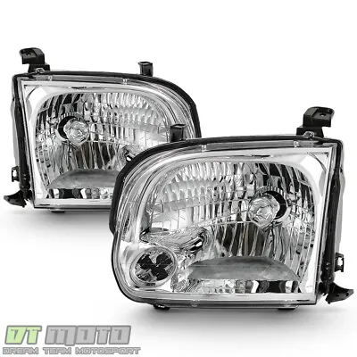 For 2005-2006 Toyota Tundra Double Cab 05-07 Sequoia Headlights Headlamps Pair • $76.99