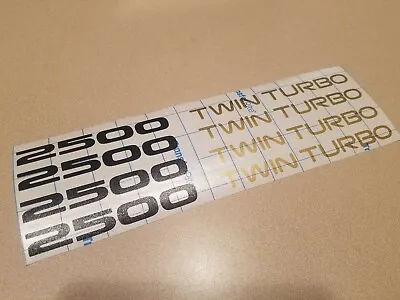 $15 • Buy 1JZ 1JZGTE JZA70 Valve Cover Vinyl Sticker Decal 2500 Twin Turbo