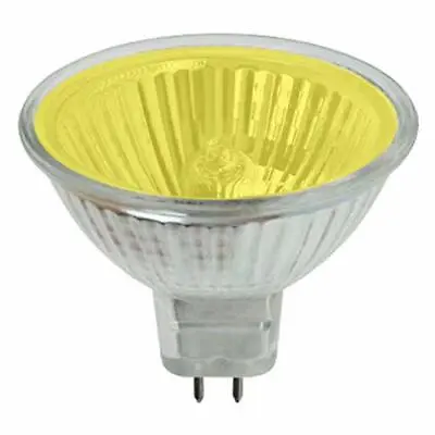 50w GX5.3 MR16 36° Coloured Dichroic 50mm Spot Light Blub - Blue Yellow Green • £6.75